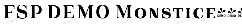 FSP DEMO Monstice字体转换 FSP DEMO Monstice字体转换